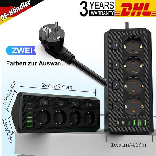 Steckdosenleiste mit usb - mit,