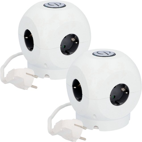 Set mehrfachstecker würfel - mehrfachstecker,