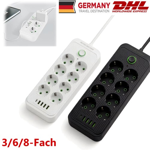 Steckdosenleiste usb 8fach - steckdosenleiste,