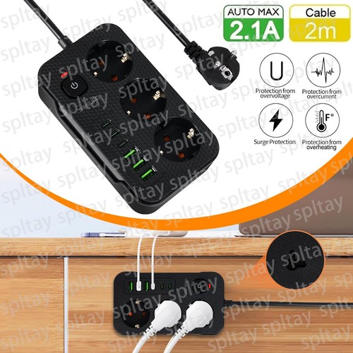 Steckdosenleiste usb fach - steckdosenleiste,