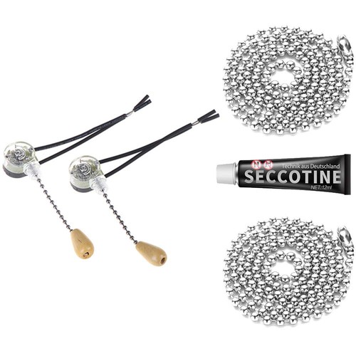 Zugkette schnurschalter metall - schnurschalter,