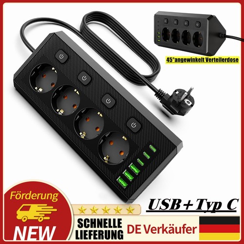 Steckdosenleiste mit usb - mit,